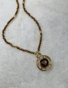 Choker Cristais com Medalha Coração